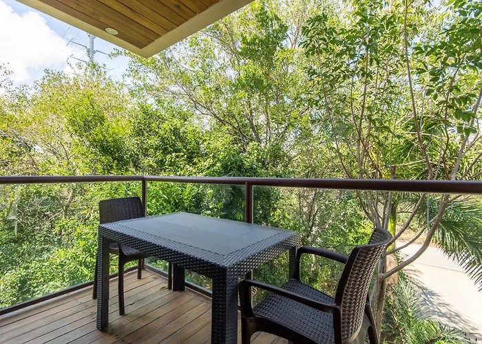Apartamento Jungle Loft With Terrace & Natural Light - Santuario Boutique Chemuyil