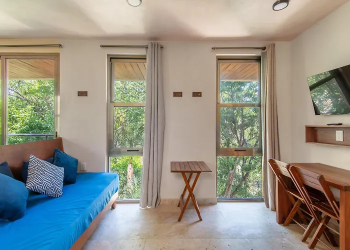 Jungle Loft With Terrace & Natural Light - Santuario Boutique * Chemuyil