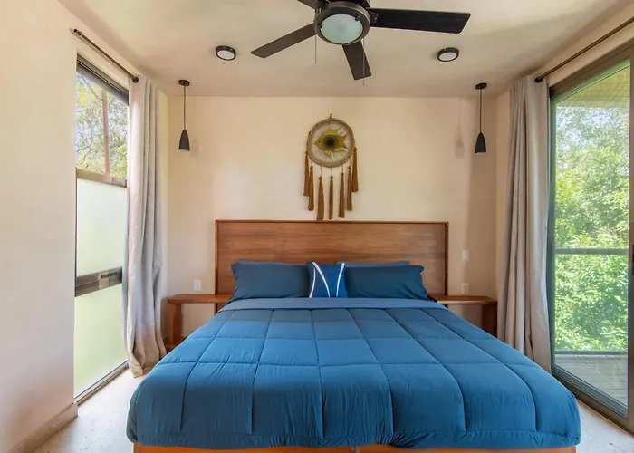 Apartamento Jungle Loft With Terrace & Natural Light - Santuario Boutique Chemuyil