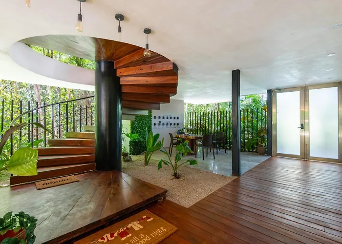 Jungle Loft With Terrace & Natural Light - Santuario Boutique Apartamento Chemuyil