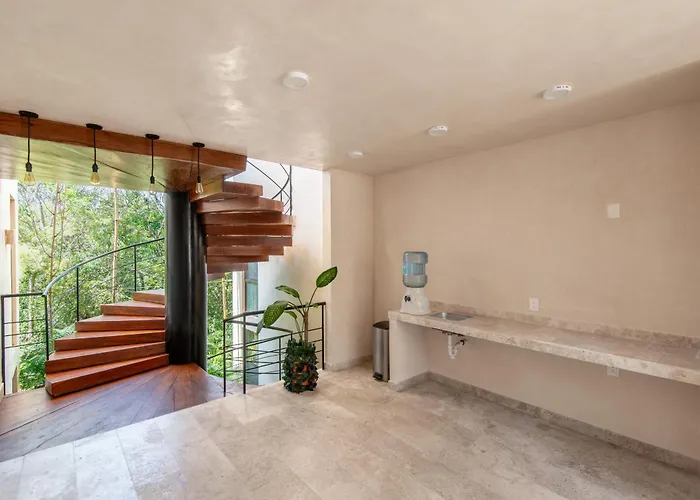 Jungle Loft With Terrace & Natural Light - Santuario Boutique *
